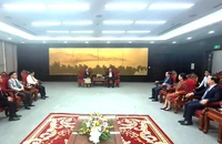 Đoàn công tác cấp cao tỉnh Savannakhet, Cộng hòa dân chủ nhân dân Lào thăm, làm việc và chúc tết đảng bộ, chính quyền, nhân dân thành phố Đà Nẵng.