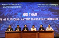 Các chuyên gia thảo luận tại hội thảo "AI IoT Platform - Hạ tầng số cho phát triển kinh tế"