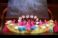 Lễ kỷ niệm 50 năm Ngày Giải phóng miền nam, thống nhất đất nước của Việt Nam được tổ chức tại Hungary. (Ảnh TTXVN)