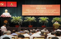 Toàn cảnh hội nghị.