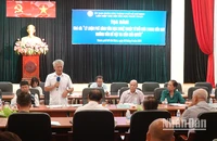 Quang cảnh buổi tọa đàm.