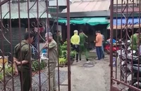 Hiện trường vụ cháy khiến ba người thương vong.