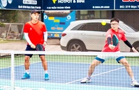 Phong trào chơi pickleball đang phát triển ở nhiều địa phương.