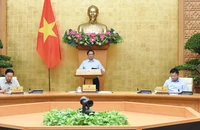 Thủ tướng Phạm Minh Chính chủ trì Phiên họp Chính phủ chuyên đề pháp luật.