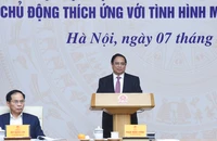 Thủ tướng Phạm Minh Chính phát biểu chỉ đạo Hội nghị về thương mại quốc tế.