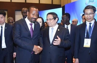 Thủ tướng Phạm Minh Chính và Thủ tướng Ethiopia Abiy Ahmed Ali.