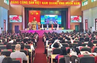 Văn nghệ chào mừng hội thi.