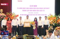 Báo Nhân dân kỷ niệm 25 năm chính thức hòa mạng internet