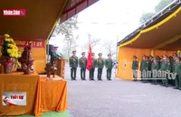 Quảng Trị: Truy điệu và an táng 11 hài cốt liệt sĩ