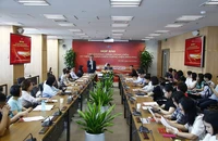 Họp báo giới thiệu các chương trình trọng điểm kỷ niệm 70 năm Chiến thắng Điện Biên Phủ trên VTV. (Ảnh: VTV)