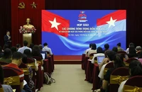 Họp báo về chuỗi chương trình trọng điểm trên VTV kỷ niệm 50 năm Ngày Giải phóng miền nam, thống nhất đất nước. (Ảnh: VTV)