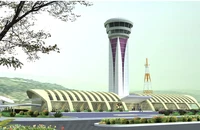 Phối cảnh Đài Kiểm soát không lưu Điện Biên