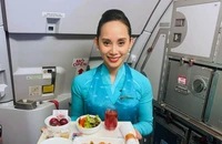 Vietnam Airlines phục vụ các món ăn, thức uống từ mận hậu Sơn La trên nhiều đường bay nội địa và quốc tế từ ngày 8 đến 15/6/2024.