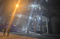Cơ quan chức năng đang phong tỏa hiện trường.