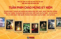 Hình ảnh quảng cáo Tuần phim. (Ảnh: Điện ảnh Quân đội nhân dân)