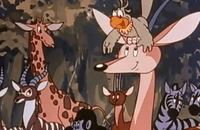 Cảnh trong phim hoạt hình "Jungle
