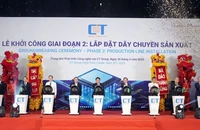 Lễ khởi công Nhà máy bán dẫn CT Semiconductor.