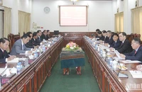 Quang cảnh buổi tọa đàm. (Ảnh: HẢI TIẾN)
