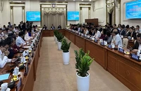 Quang cảnh buổi gặp gỡ.