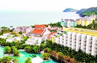 Khu giải trí và nghỉ dưỡng tại đảo ngọc Phú Quốc. (Ảnh: MINH LÊ)