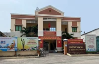 Một góc xã đảo Thạnh An, huyện Cần Giờ.