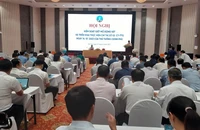 Các đại biểu dự hội nghị.