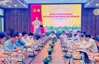 Quang cảnh buổi làm việc.
