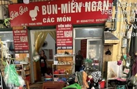 Cơ sở kinh doanh số 65 phố Phùng Hưng.