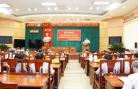 Quang cảnh hội nghị.