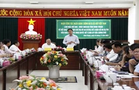 Quang cảnh buổi làm việc.