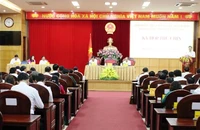 Toàn cảnh kỳ họp thứ 9, Hội đồng nhân dân tỉnh Thanh Hóa khóa XVIII.