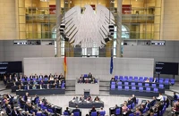 Toàn cảnh phiên họp Quốc hội Đức tại thủ đô Berlin. (Ảnh: THX/TTXVN)