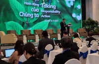 Thứ trưởng Kế hoạch và Đầu tư Trần Quốc Phương phát biểu tại Diễn đàn.