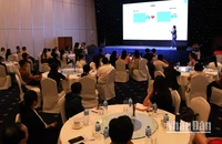 Quang cảnh hội thảo “Chuyển đổi số quản trị khách hàng - CRM”.