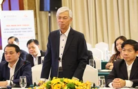 Phó Chủ tịch Ủy ban nhân dân Thành phố Hồ Chí Minh Võ Văn Hoan phát biểu tại hội thảo.