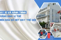 May 10 và hành trình khẳng định vị thế trên bản đồ dệt may thế giới