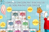 Dòng sữa Cilonmum được các đối tượng quảng cáo rộng rãi trên các nền tảng. (Ảnh: chụp màn hình)