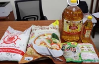 Các sản phẩm hàng giả bị thu giữ. (Ảnh: Công an tỉnh Phú Thọ)
