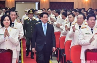 Chủ tịch nước Lương Cường thăm, chúc tết Bộ tư lệnh Cảnh vệ