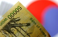 Đồng won của Hàn Quốc. (Ảnh: Reuters)
