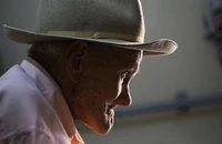 Cụ ông Juan Vicente Perez Mora nhân dịp sinh nhật lần thứ 113. (Ảnh: Reuters)