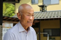 Ông Toshiyuki Mimaki, một nạn nhân sống sót sau thảm họa bom nguyên tử, người đứng đầu Nihon Hidankyo. (Ảnh: Reuters)