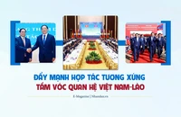 Đẩy mạnh hợp tác tương xứng tầm vóc quan hệ Việt Nam-Lào