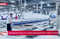 Bình quân một tháng có 19,2 nghìn doanh nghiệp rút lui khỏi thị trường