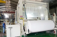 Công ty TNHH Giấy Xuân Mai, Khu công nghiệp Hiệp Phước ứng dụng máy móc hiện đại giúp sản xuất sạch hơn, giảm phát thải ra môi trường. (Ảnh THẾ ANH)