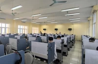 Thí sinh dự thi Đánh giá năng lực HSA năm 2024. (Ảnh: VNU)