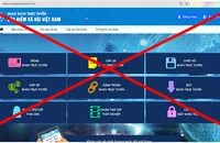 Cảnh báo trang web giả mạo Cổng dịch vụ công của Bảo hiểm xã hội Việt Nam