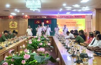 Khai mạc Trại sáng tác chủ đề "Cảnh sát Cơ động - Lá chắn thép bảo vệ bình yên cuộc sống".