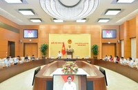 Ủy ban Thường vụ Quốc hội cho ý kiến về dự án Nghị quyết của Quốc hội về việc áp dụng thuế thu nhập doanh nghiệp bổ sung theo quy định chống xói mòn cơ sở thuế toàn cầu.