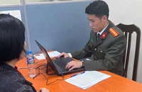 Chị N. làm việc với cơ quan chức năng về những phát ngôn sai sự thật trong live stream.
